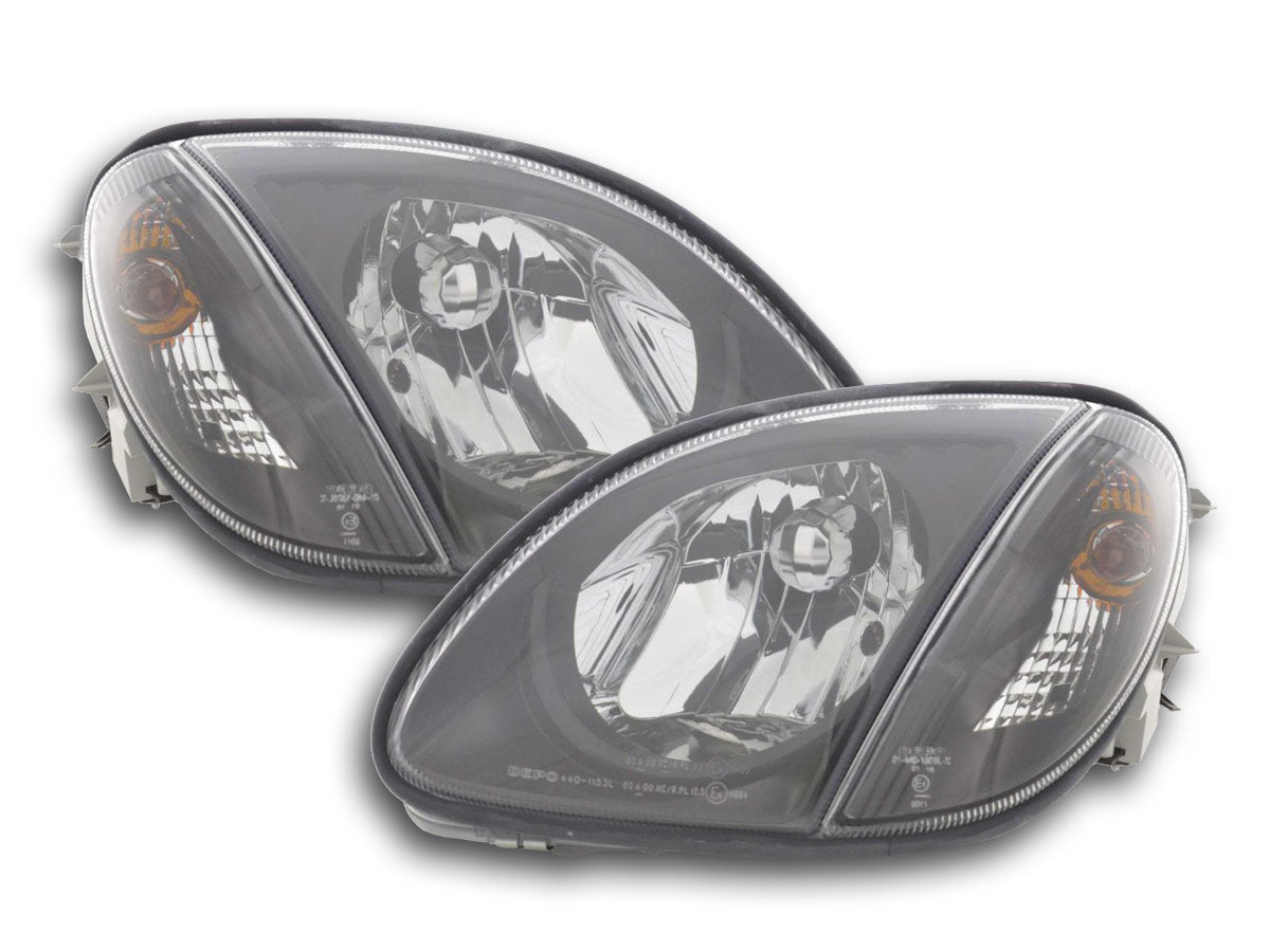 Scheinwerfer Mercedes SLK Typ 170 schwarz Scheinwerfer Mercedes SLK Typ 170 schwarz